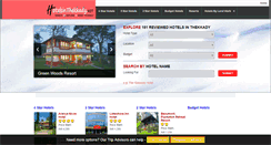 Desktop Screenshot of hotelsinthekkady.net